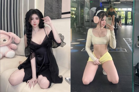 Em gái sexy thích được vuốt ve trước khi làm tình