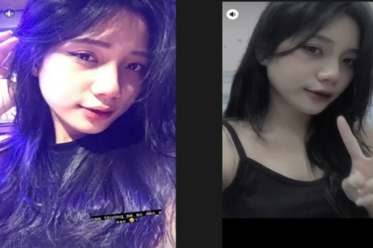 Uyên Trần luyện thổi kèn cho bạn trai